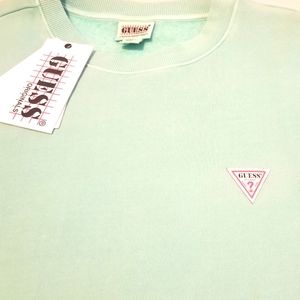 Camp Cotton Blend Sweatshirt GUESS ORIGINALS "NEW" W/Tags!